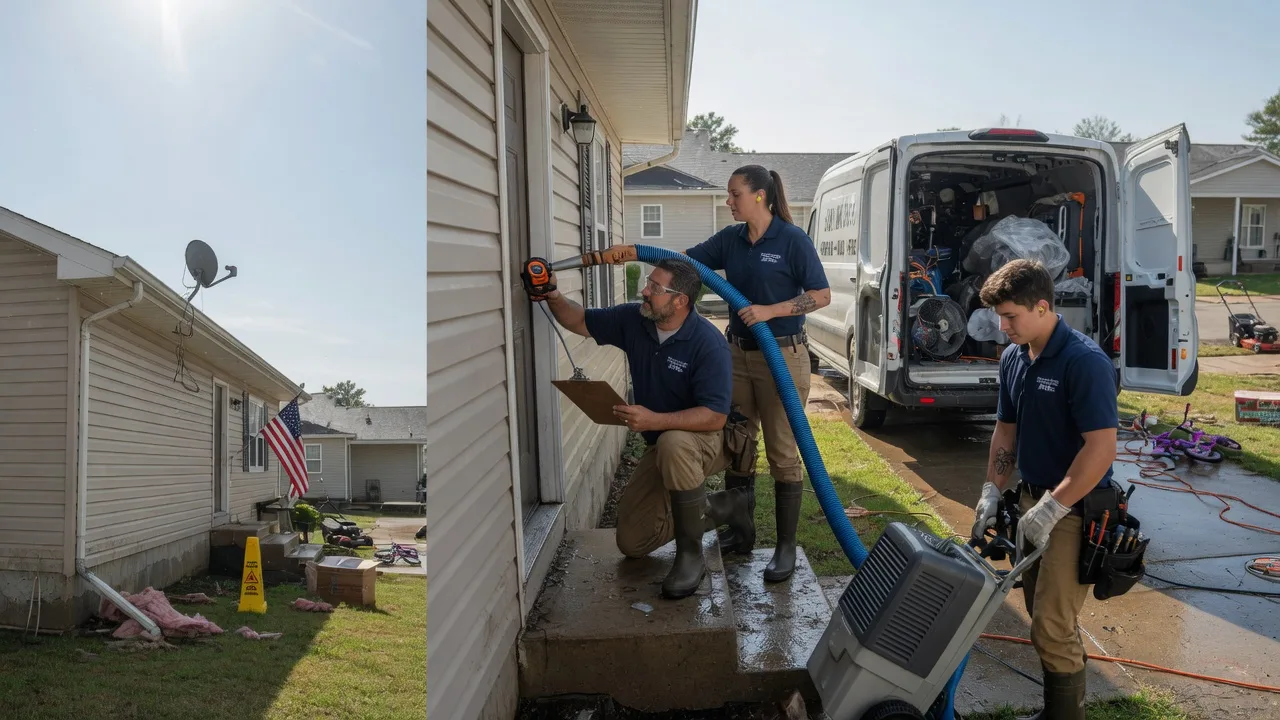Ceiling Water Damage Restoration in Dexter, IA near me
