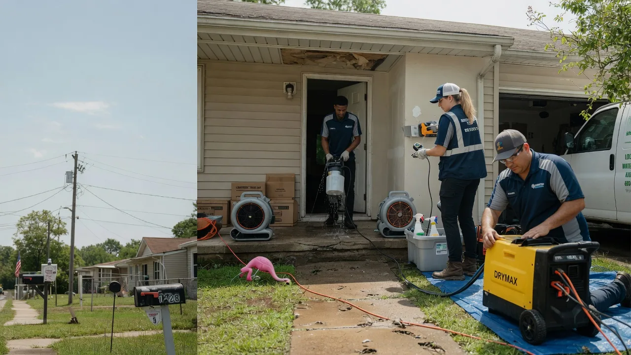 Storm Damage Water Removal in Dexter, IA near me